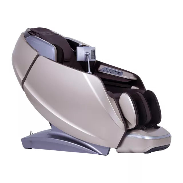 Fotel masujący inSPORTline Balsadena ∙ masaż 4D, powietrzny ∙ ogrzewanie ∙ Bluetooth ∙ Zero Gravity ∙ Zero Space - Beżowy