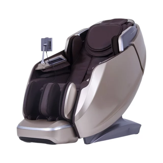 Fotel masujący inSPORTline Balsadena ∙ masaż 4D, powietrzny ∙ ogrzewanie ∙ Bluetooth ∙ Zero Gravity ∙ Zero Space - Beżowy
