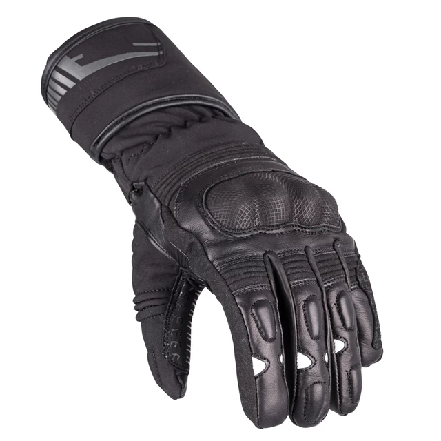 Rękawice motocyklowe skórzane W-TEC Eicman - Czarny