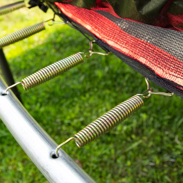 Trampolina z pełnym wyposażeniem inSPORTline Flea PRO 244 cm - OUTLET