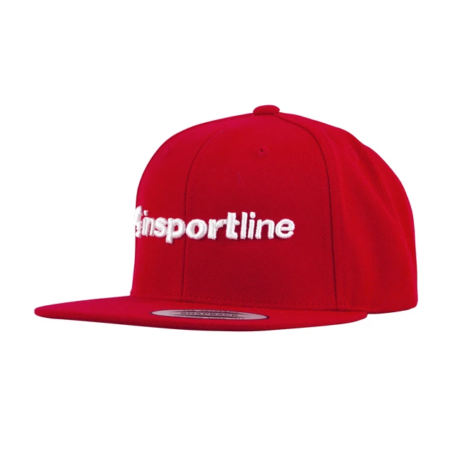 Czapka z płaskim daszkiem inSPORTline Captivio - Czerwony - Czerwony