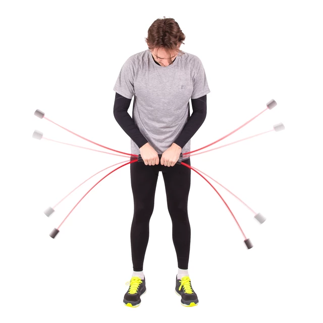 Drążek drgający (Flexi Bar Strong) inSPORTline ∙ 160 cm ∙ włókno szklane ∙ zwiększona trudność ∙ wzmacnia plecy, brzuch, mięśnie