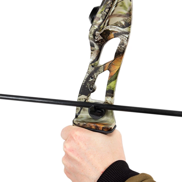 Profesjonalny łuk refleksyjny inSPORTline Pescator ∙ siła naciągu 40 lb ∙ aluminiowy uchwyt ∙ ramiona z włókna szklanego ∙ waga 1,5 kg