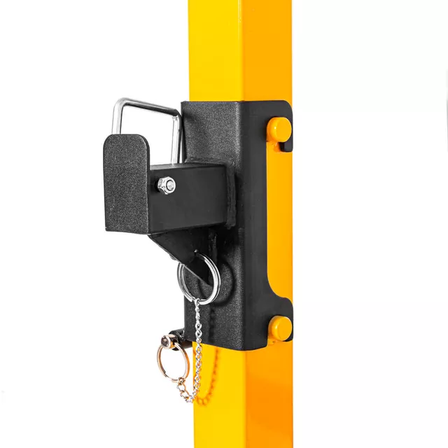 Stacja wielofunkcyjna inSPORTline Power Tower PT250 ∙ drążek + dipy + stojak ∙ udźwig 150 kg ∙ drążek z wieloma uchwytami - Czarno-żółty