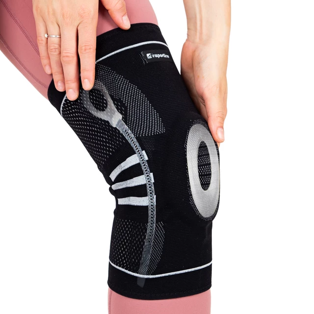 Stabilizator / orteza na kolano inSPORTline KneeBro ∙ elastyczny stabilizator ∙ komfortowe dopasowanie
