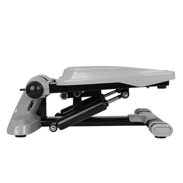 Duży stepper z linkami inSPORTline Active ∙ obciążenie hydrauliczne ∙ ekran LCD z krokomierzem ∙ cicha praca ∙ antypoślizgowe stopnie