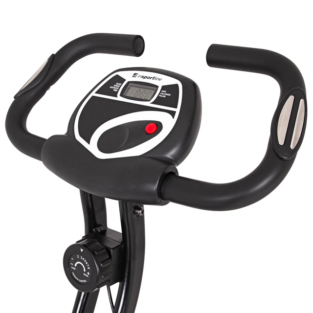 Rower treningowy składany inSPORTline Xbike Cube ∙ magnetyczny ∙ nośność 100 kg ∙ regulowany ∙ 8 stopni obciążenia ∙ ergonomiczne siodełko