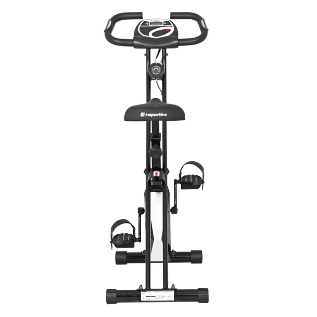 Rower treningowy składany inSPORTline Xbike Cube ∙ magnetyczny ∙ nośność 100 kg ∙ regulowany ∙ 8 stopni obciążenia ∙ ergonomiczne siodełko