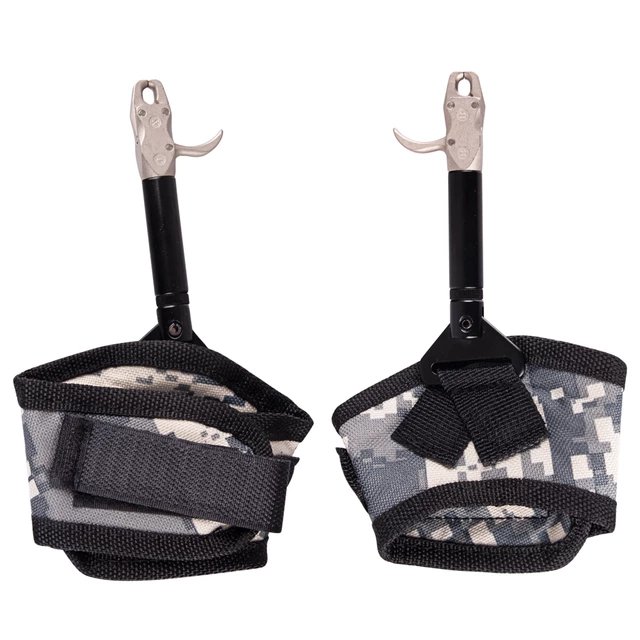 Spust cięciwy łuku na nadgarstek inSPORTline Relero ∙ regulowany ∙ obrót 360° ∙ stal nierdzewna ∙ nylon ∙ waga 90 g