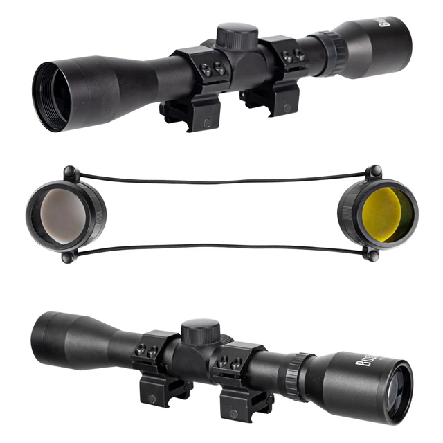 Luneta celownicza Bushnell 4x32 ∙ celownik do kusz ∙ regulacja pion/poziom ∙ wstrząsoodporna ∙ wielowarstwowe soczewki ∙ 250 g