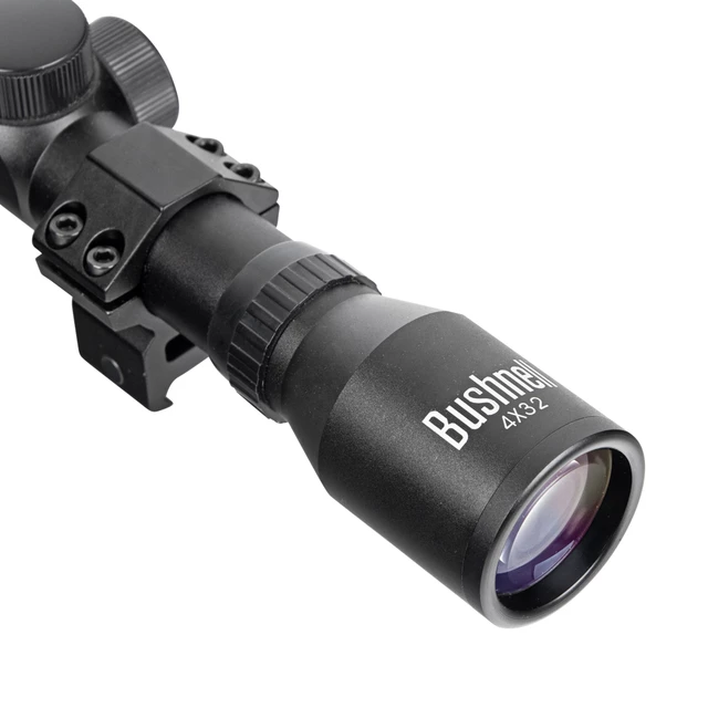 Luneta celownicza Bushnell 4x32 ∙ celownik do kusz ∙ regulacja pion/poziom ∙ wstrząsoodporna ∙ wielowarstwowe soczewki ∙ 250 g