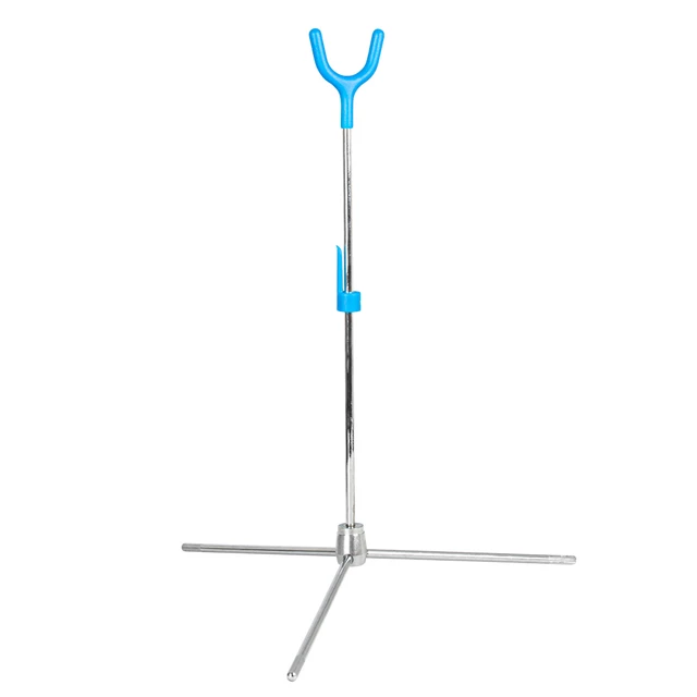 Stojak na łuk inSPORTline Simval ∙ regulacja wysokości ∙ klips do paska ∙ stabilne nogi ∙ stal/aluminium/plastik ∙ waga 490 g