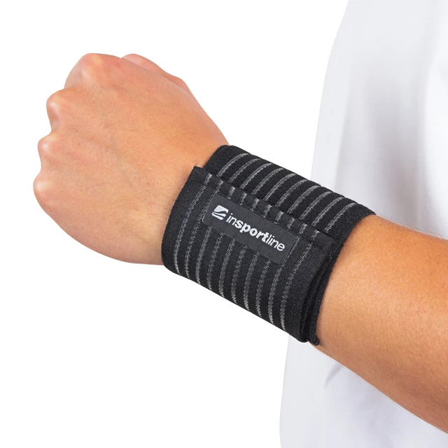 Stabilizator nadgarstka inSPORTline WriFort ∙ elastyczny bandaż ∙ regulowany ∙ wsparcie stawu