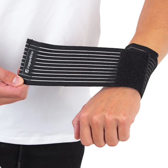 Stabilizator nadgarstka inSPORTline WriFort ∙ elastyczny bandaż ∙ regulowany ∙ wsparcie stawu