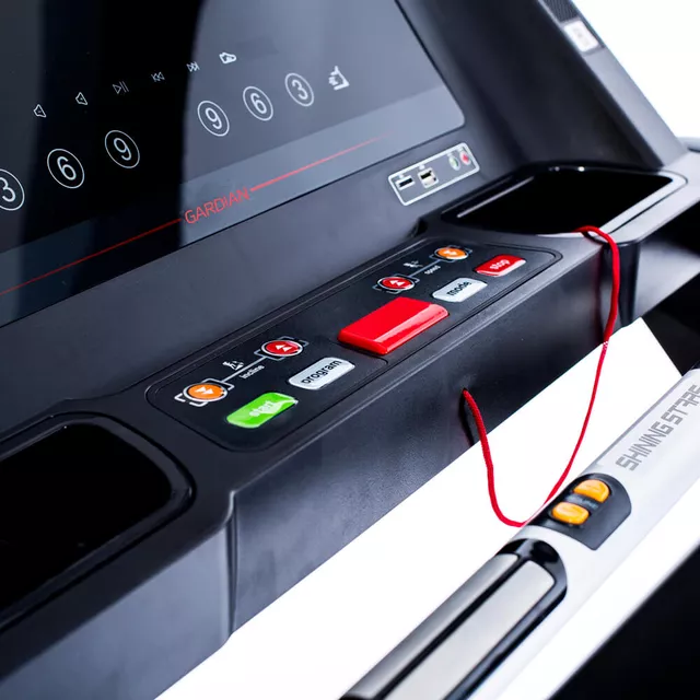 Profesjonalna bieżnia elektryczna inSPORTline Gardian G8 ∙ silnik AC 6 KM ∙ nośność 180 kg ∙ 30 programów ∙ ekran 18,5" ∙ Silent Block