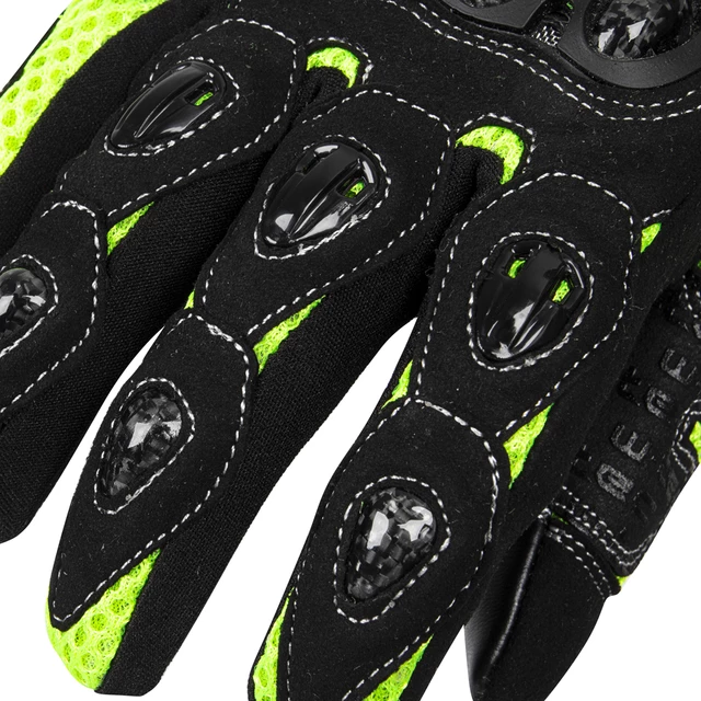 Rękawice motocyklowe W-TEC Upgear - Czarny-fluo