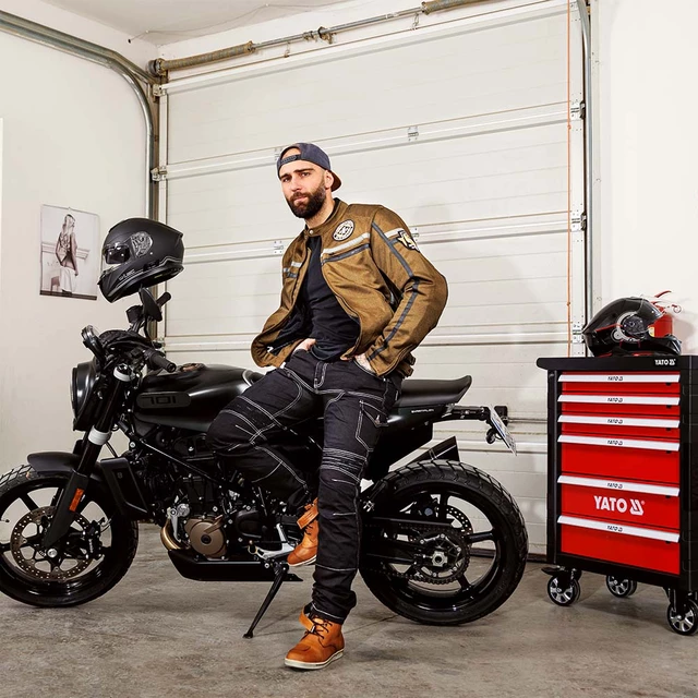 Buty motocyklowe W-TEC JuriCE - Beżowy