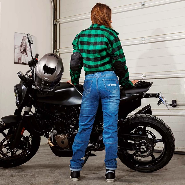 Koszula motocyklowa W-TEC Terchis - Czerwony