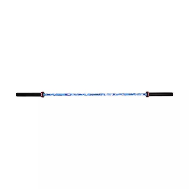 Gryf olimpijski z łożyskami inSPORTline OB-86 PCWC ∙ 201 cm / 50 mm ∙ 450 kg ∙ 6 łożysk ∙ antypoślizgowy chwyt
