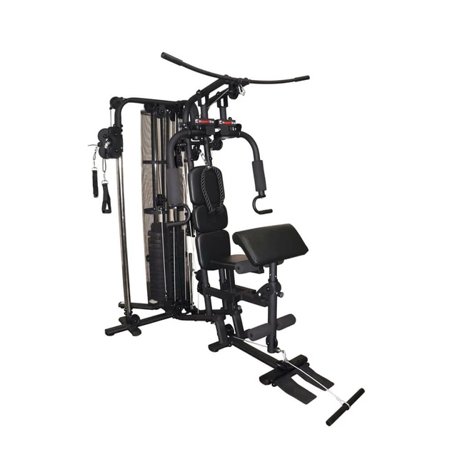 Atlas wielofunkcyjny inSPORTline Profigym C100 ∙ obciążenie 80 kg ∙ wyciąg górny i dolny ∙ nośność 150 kg