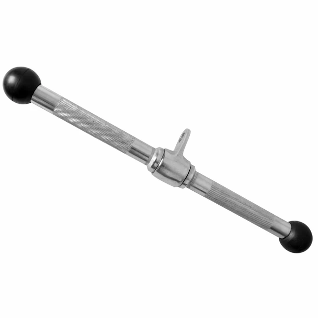 Gryf obrotowy do atlasu inSPORTline 45 cm ∙ uchwyt zaczepowy ∙ do bicepsów i tricepsów ∙ metalowa konstrukcja