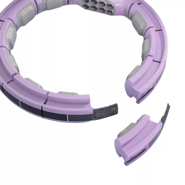 Hula-hop z obciążeniem inSPORTline Weight Hoop Pro ∙ 69-105 cm ∙ regulowany pasek ∙ magnesy