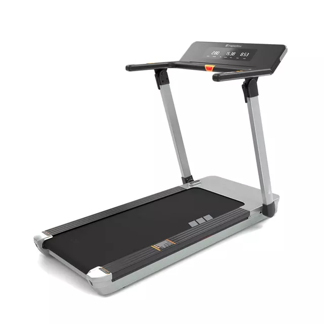 Bieżnia elektryczna składana inSPORTline ZenRun 20 ∙ nośność 120 kg ∙ amortyzacja Shock System ∙ 16 programów treningowych ∙ 18 nachyleń ∙ Bluetooth