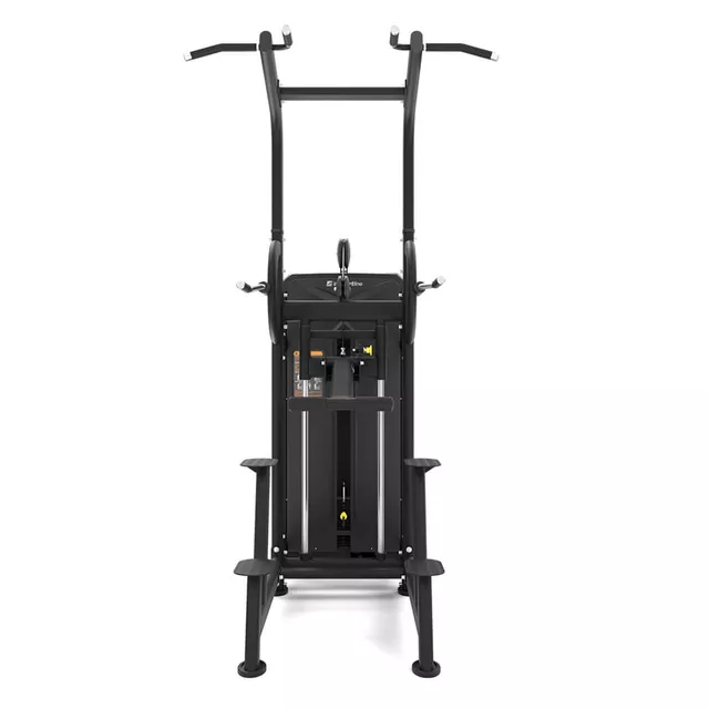 Profesjonalny wielofunkcyjny drążek i poręcz do podciągania z asystą inSPORTline Velocer CD85 ∙ system bloczków 1:1 ∙ nośność 180 kg