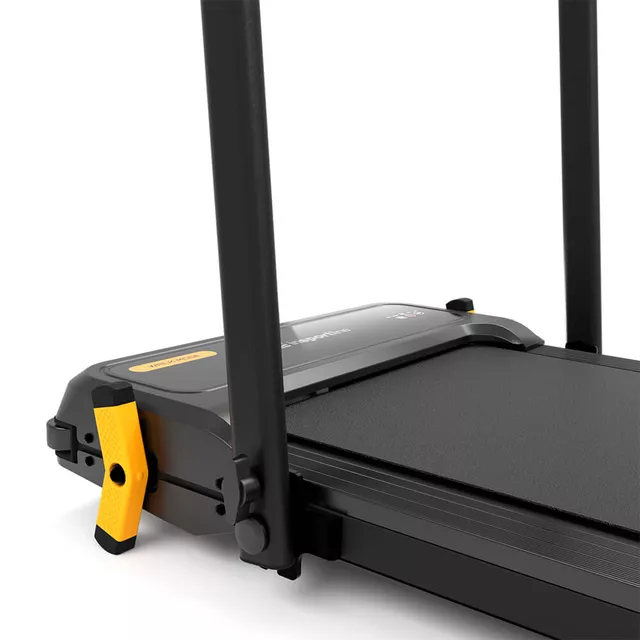 Bieżnia składana 2w1 z funkcją masażu inSPORTline ZenRun NOON ∙  elektryczna ∙ domowa ∙ aplikacje Zwift/Kinomap ∙ Bluetooth