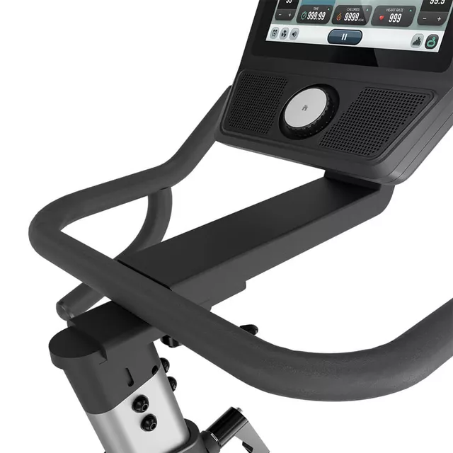 Rower spinningowy inSPORTline ZenRoute 1200 ∙ 22 kg koło zamachowe ∙ nośność 150 kg ∙ 32 poziomy obciążenia ∙ ekran 10,1" z Netflix