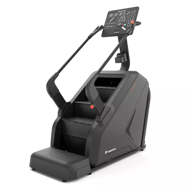 Profesjonalne schody treningowe inSPORTline Velocer STP ∙ 25 poziomów oporu ∙ 39 programów ∙ prędkość do 150 kroków/min ∙ elektromagnetyczne ∙ Bluetooth
