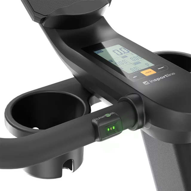 Rower spinningowy inSPORTline ZenRoute 100 ∙ cichy ∙ magnetyczny ∙ regulowany ∙ z optycznym czujnikiem tętna ∙ bluetooth do aplikacji