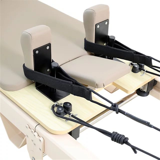 Reformer do pilatesu inSPORTline Comfolder EVO ∙ składany ∙ nośność 150 kg ∙ rama aluminiowa ∙ box w zestawie - Antracyt