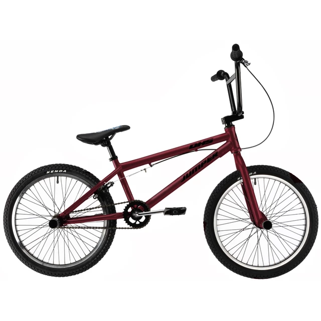 Rower Freestyle BMX DHS Jumper 2005 20" - 7.0 - Srebrny - Fioletowy