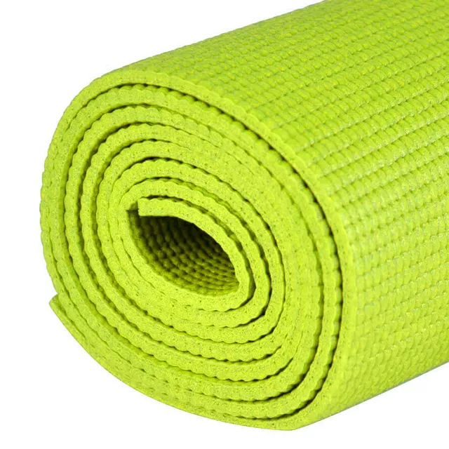 Mata do ćwiczeń jogi inSPORTline Yoga 173×60 cm ∙ grubość 0,5 cm ∙ stabilna powierzchnia ∙ lekka - Niebieski