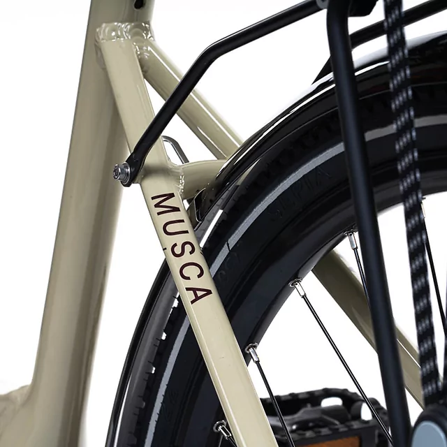 Miejski rower elektryczny Levit Musca Urban MX 468 28" - OUTLET - Latte