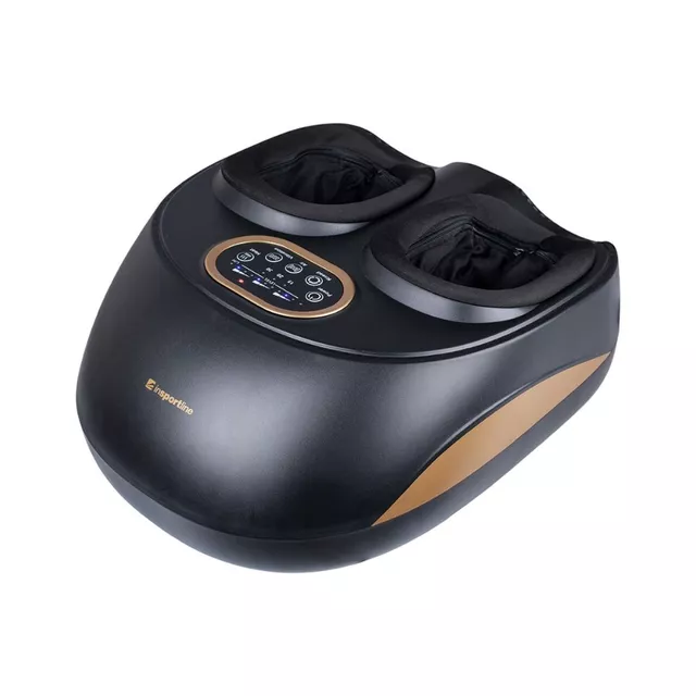 Masażer do stóp inSPORTline Lunari ∙ Shiatsu + wibracje ∙ podgrzewanie ∙ zdejmowane nakładki ∙ pilot