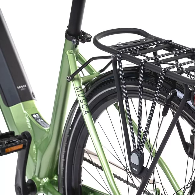 Miejski rower elektryczny z oświetleniem Levit Musca Urban HD 630 28"