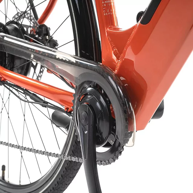 Miejski rower elektryczny z oświetleniem Levit Musca Urban HD 630 28"