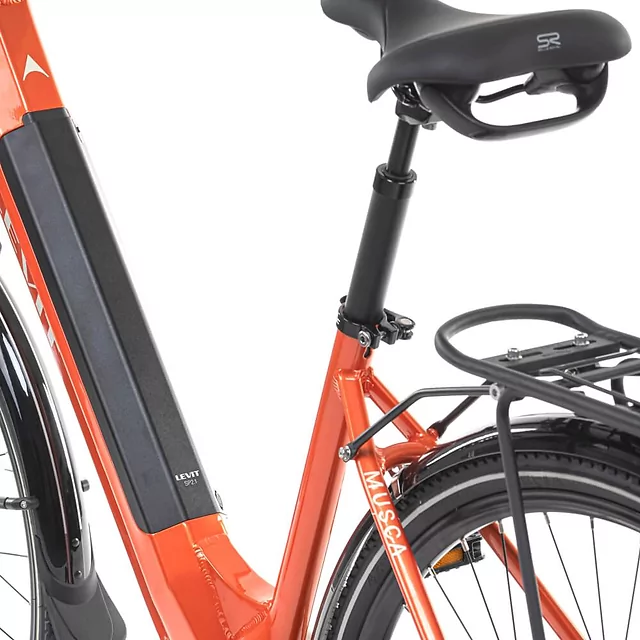Miejski rower elektryczny z oświetleniem Levit Musca Urban HD 468 28"