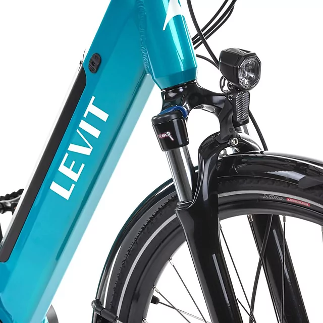 Miejski rower elektryczny Levit Musca Urban MX 468 28" - OUTLET - Latte