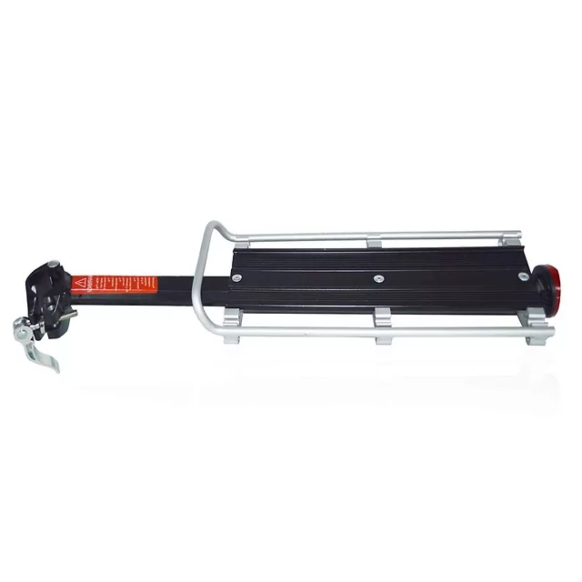 Bagażnik rowerowy inSPORTline ISL Natakar ∙ na sztycę ∙ nośność 9 kg ∙ aluminiowy ∙ z odblaskiem ∙ szybkozamykacz