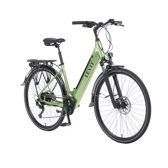 Miejski rower elektryczny z oświetleniem Levit Musca Urban HD 630 28"