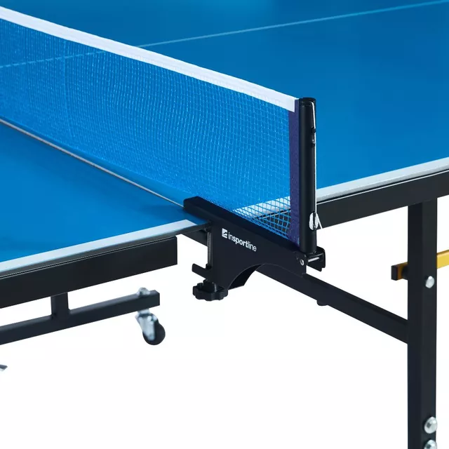 Zewnętrzny stół do tenisa stołowego inSPORTline Outdoor 300 ∙ blat ACP UV ∙ rama stalowa 20x30 mm ∙ 8 kółek ∙ waga 62 kg ∙ z siatk