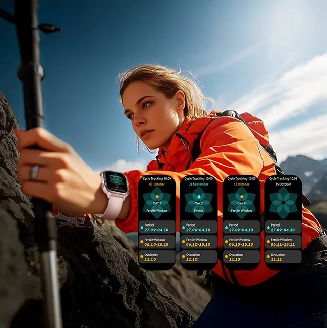 Smartwatch inSPORTline Sagara ∙ funkcja rozmów ∙ asystent AI ∙ 100 trybów sportowych ∙ bateria do 25 dni