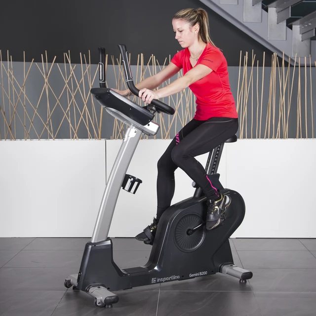 Profesjonalny rower treningowy inSPORTline Gemini B200 ∙ magnetyczny ∙ generator energii ∙ 26 programów ∙ HRC