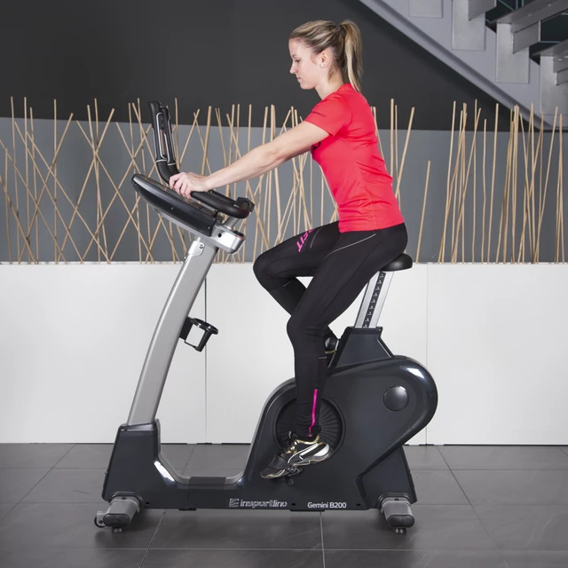 Profesjonalny rower treningowy inSPORTline Gemini B200 ∙ magnetyczny ∙ generator energii ∙ 26 programów ∙ HRC