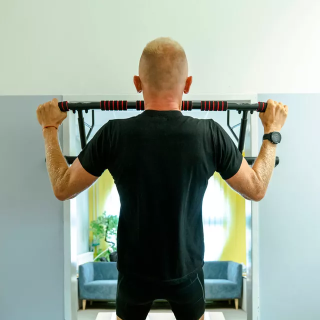 Drążek do drzwi + poręcze inSPORTline HR5004 ∙ system wielofunkcyjny ∙ rozkładany ∙ nośność 200 kg