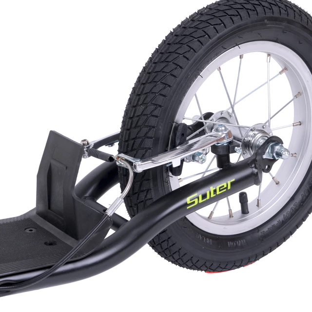 Hulajnoga dziecięca inSPORTline Suter SE 16/12" ∙ pompowane koła ∙ nośność 100 kg ∙ regulowana kierownica 90-97 cm