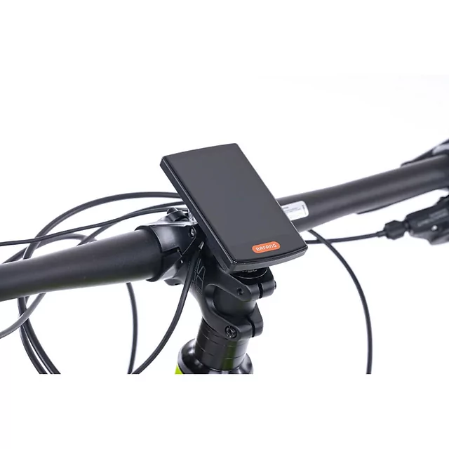 Górski rower elektryczny z pełnym zawieszeniem Levit Svarog BF Overstep 630 29"/27,5" - Lime black pearl